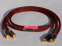 Бесплатная доставка HIFI RCA кабель утолщенной Budweiser разъем Canare профессиональная трансляция кабель руководство 0.5 м 1 м 1.5 м 2 м DIY
