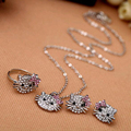 New Fashion Crystal Cat Stud Earrings Rhinestone Hello Kitty Earrings Bowknot KT Jewelry For Girls Ring