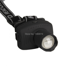 CREE 500Lumen LED Headlamp Flashlight Frontal Lantern Durable Zoomable Head Torch Light Bike Riding Lamp For