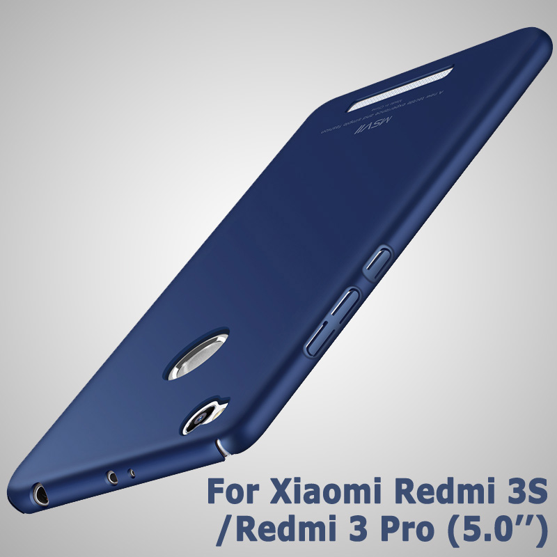 Роскошные xiaomi redmi 3 s случае MSVII Бренд Xiaomi redmi 3 s pro случае xiomi redmi 3 s скраб крышка ПК Для redmi 3 pro телефон случаях 5.0"