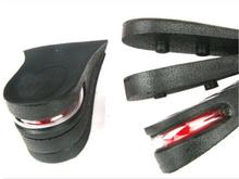 3 Layer Men & Women 6 cm(2.5″) Increase Height Half Insole, Ergonomic Design Taller Shoe Pad W06