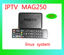 European hot sale mag250 linux system iptv set top box satellite hd receiver support lan WIFI youtube youporn w/o account DHL