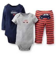 20 Models Carters Baby Boys s Clothings Sets Baby Long Sleeve Short Sleeve Bodysuits Pants 3pcs