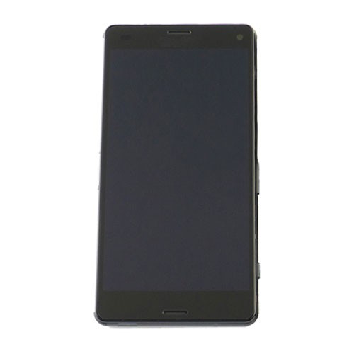 1070244 sony z3 mini lcd touch frame black 1