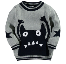 Spring&Autumn brand new boys cotton sweater o-neck outwear long sleeve Kinitted Warm Winter Boys Clothes Children’s Clothing