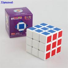 ShengShou aurora cubes Education toys 3X3X3 third-order cube The international standard color puzzle cube 5.5*5.5*5.5cm SS-3J-JG