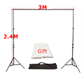 High Quality 3M x2 4M Photo Studio Aluminum Photography Backgrounds Backdrop Support System Stands with Free