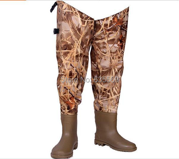 Size 40 Unisex fishing waders Bootfoot Hip Wader Waterproof boot foot