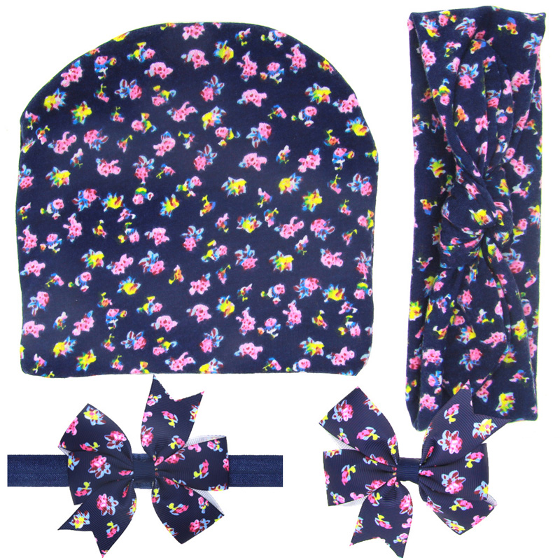 1lot newborn hat girls boys baby infant cotton children caps brand of candy beautiful beanies of