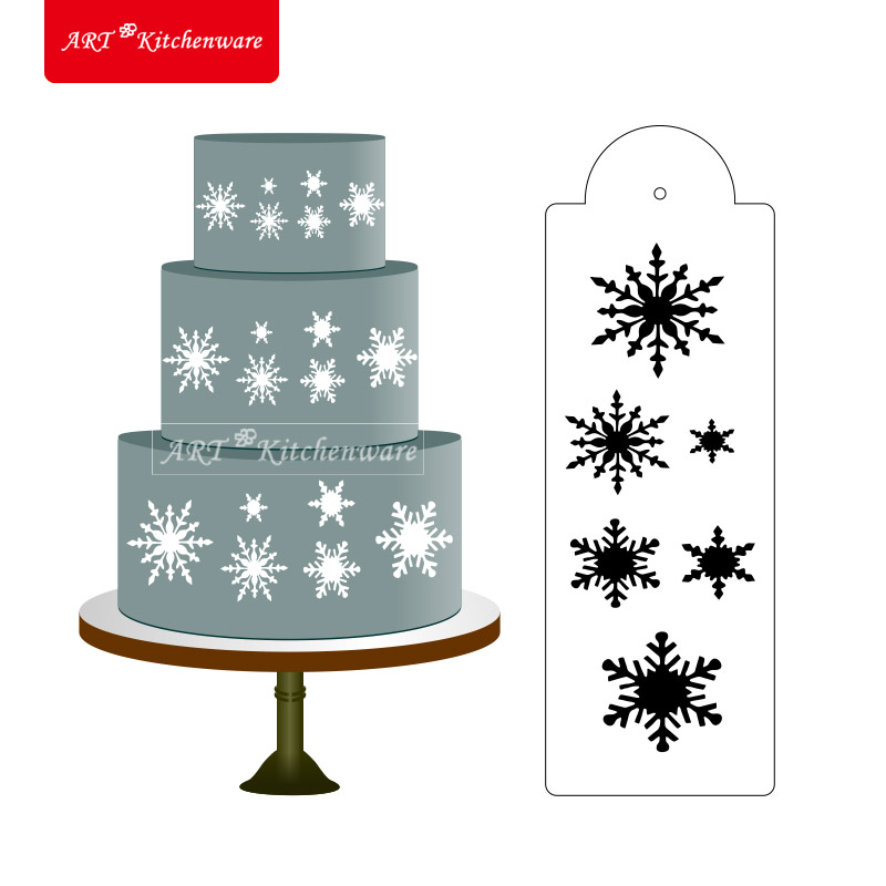 Aliexpress.com : Buy Snowflake Cake and Cookie Stencil ...