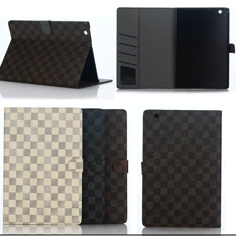Luxury plaid stand Pu leather case cover For Sony Xperia Z4 10 1 tablet with card
