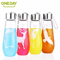 ONEDAY SB60024 480ml Tumbler Coffee Mug Teacup My Water Bottle Glass with Cover Penguin Deer Tumbler