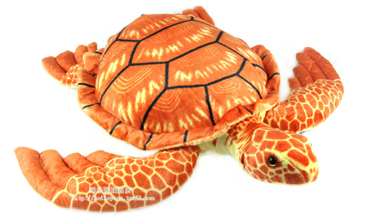 Фотография new sea turtle toy plush creative red turtle doll plush turtle gift toy about 55cm