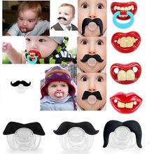 Baby Funny Dummy Prank Pacifier Novelty Teeth Children Child Soother Nipple