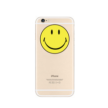 Cubierta para For Apple iPhone 6 6s Case Happy smiley face For iPhone 6S Plus 5 5S SE Case Silicone TPU Capa Para