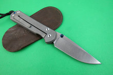 Wild Boar Chris Reeve Sebenza 21 Folding Knife Tactical KnifeD2 Blade With Stone Wash TC4 Titanium