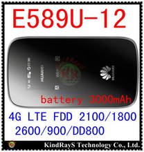 Desbloqueado E589 fdd 4 g LTE 3 g mifi router Huawei E589u-12 LTE 4 g wifi Hotspot router 4 g LTE mifi dongle pk b593 e5878 e5776 e5372