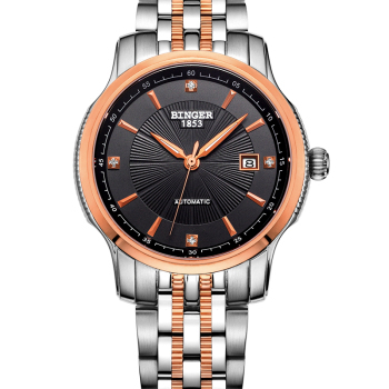 Здесь можно купить  BINGER watch geneva Automatic watches men luxury brand sport dress business Fashion Casual watch Sapphire Junhao S003  Часы