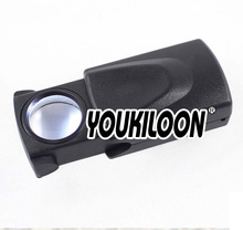 Portable magnifying glass Lighting jewelry mirror yanchao light 30 times amplification Small mechanical parts