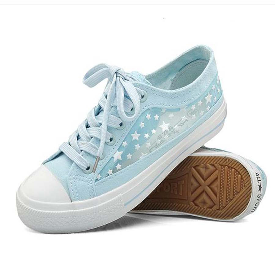 2015 spring and summer flat shoes network cutout female breathable platform canvas shoes women cloth free
