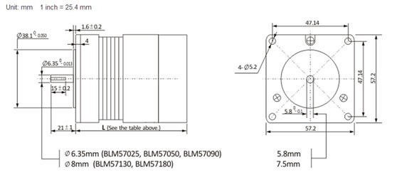 BLM57090-1000-Dimension