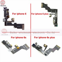 For iphone 6s 6s plus Light Proximity Sensor Flex Cable Small Front Facing Camera Mic Assembly parts for Apple Iphone6 6G plus