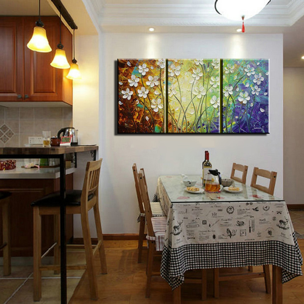 Online kopen wholesale 3 stuk moderne canvas wall art drieluik ...
