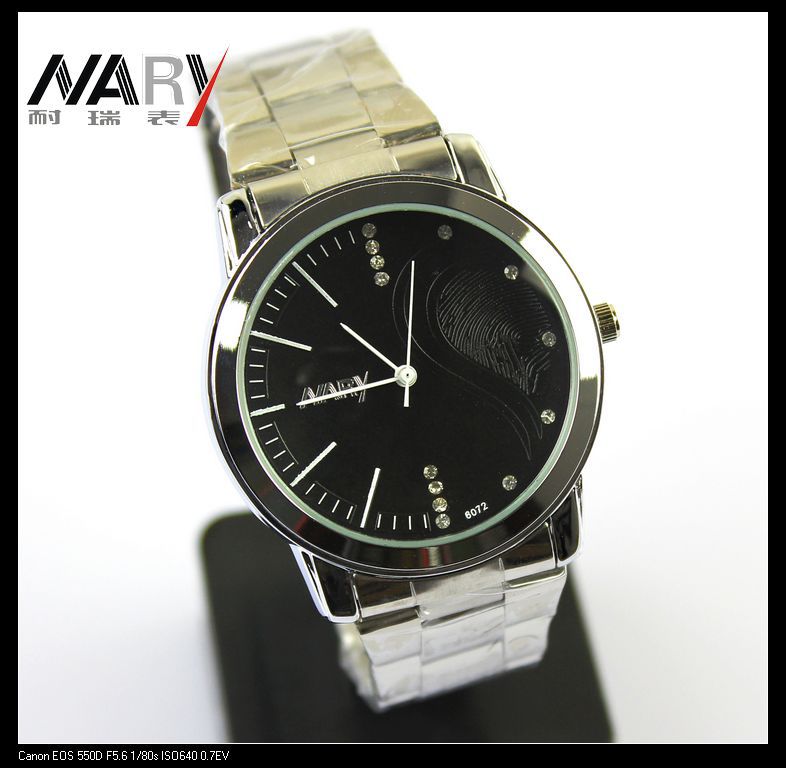 Nary Lover s Leisure Sports Waterproof Quartz Watch Rhinestone Swiss Alloy Couples Luxury Brand Montre Homme