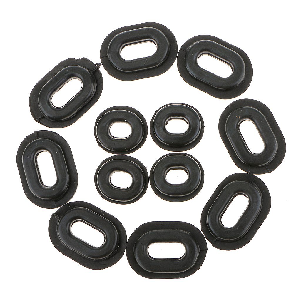 perfeclan Kit Motocicleta Carenado para Honda Negro