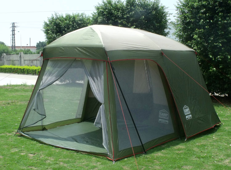 Wholesale Double Layer Garden Tent For Free 3 4 Person Camping Tent Family Big China Outdoor Large 4 Seasons Waterproof 2 Rooms Large Tents Discount