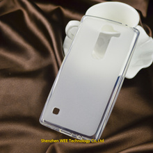 Pudding Soft Transparent Matte TPU Silicone Anti Skid Phone Cases For LG Spirit 4G LTE H420
