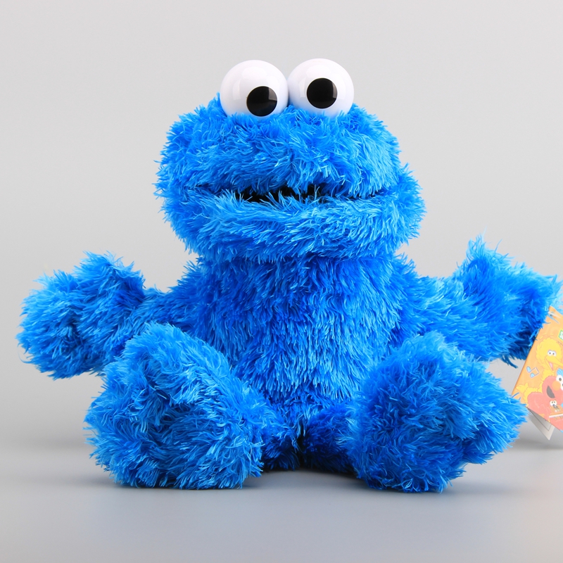 large cookie monster stuffed animal