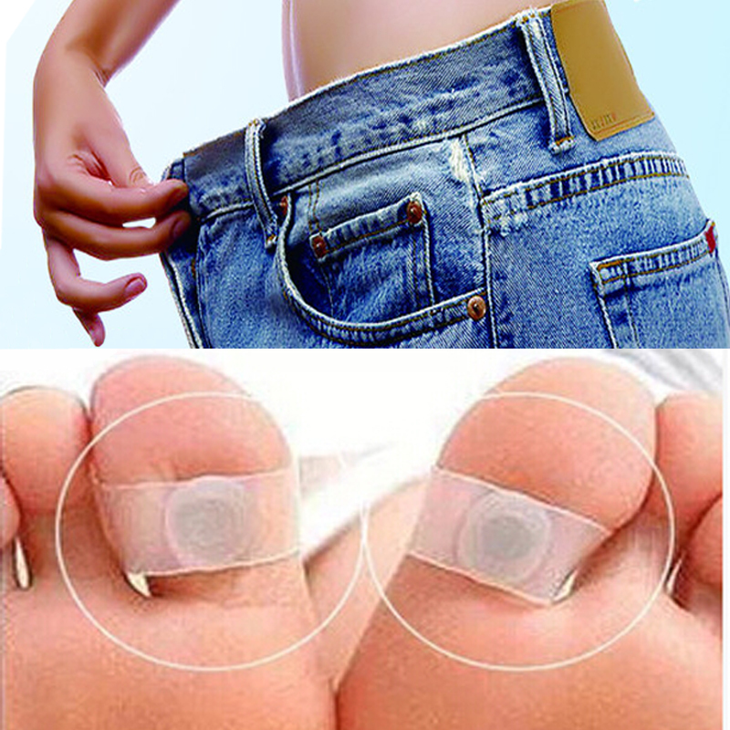 1 Pair Top Sellers Body Silicone Magnetic Foot Massage Toe Ring Slimming For Women Weight Loss