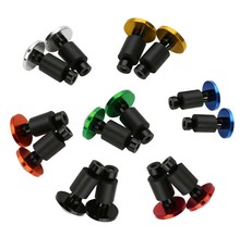 7/8″ CNC Motorcycle Street Bike Handlebar Cap Hand Grips Bar Ends Plugs For HONDA YAMAHA SUZUKI KAWASAKI DUCATI
