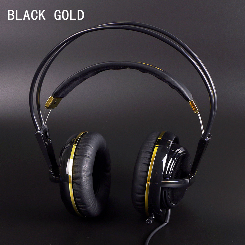 Gold  Steelseries Siberia V2 Gaming Headphone Siberia v2 Natus Vincere Edition Free & Fast Shipping Drop shipping #100