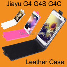 For JIAYU G4 G4S G4C Business Phone Bag PU Leather Flip Back Shell Cover Book Case
