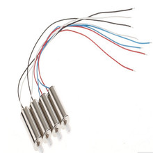 Standard Motor 4pcs for RC Quadrocopter Drone Spare Parts Accessories Motor Engine with Wheel Gear