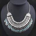 2016 Bohemian Jewelry Gypsy Ethnic Choker Collar Vintage Maxi Statement Necklaces Pendants Collier Necklace Women
