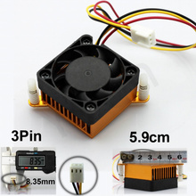 1PC FREE SHIPPING Cooling Fan Heatsink Pure Copper Northbridge Cooler for PC Computer 59mm 3 PIN #FS008