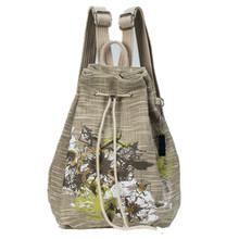 Printing flower women bag