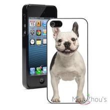 French Bulldog Smile Protector back skins mobile cellphone cases for iphone 4/4s 5/5s 5c SE 6/6s plus ipod touch 4/5/6