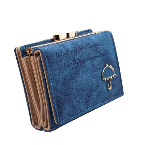 Hot Sales Card Wallet Best Leather Button Clutch Purse Short Handbag Bag For Lady Business ID