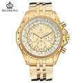 2016 Direct Selling Watch Blackcat Stainless Steel Watches Orkina Golden 30m Waterproof Men s Fashion Strap