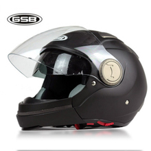 GSB motorcycle helmet GSB 246 combination helmet half 3 4 full face double lenses helmet gsb246