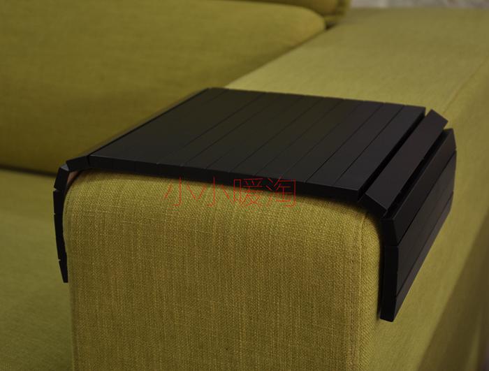 24*42cm extra large Original Oak Wood sofa armrest pad for cups sofa