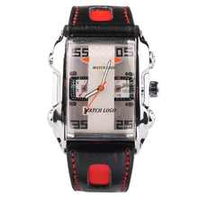 The new five pin male fashion model car Women mechanical watches luxury brand watches leather band