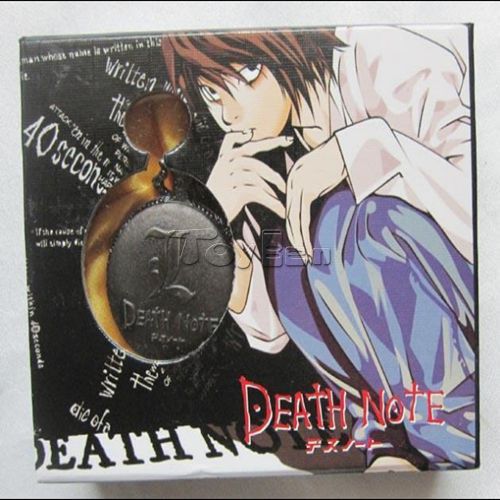 New Hot gift Death Note Pocket watch Quartz Alloy Round Metallic Copper Necklace For Birthday holidays