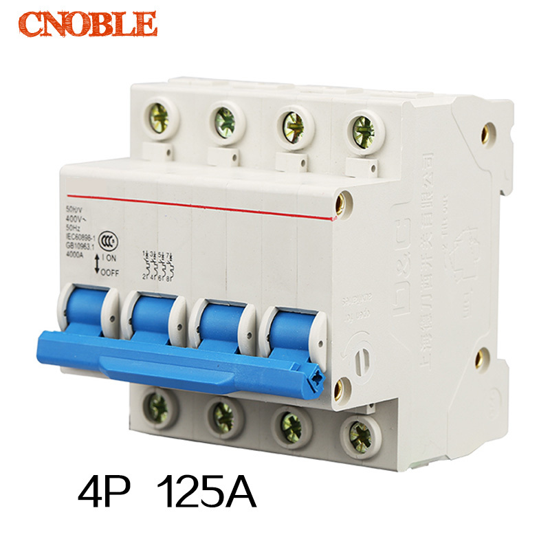 4P 125A 240V/415V 50HZ/60HZ Circuit breaker MCB