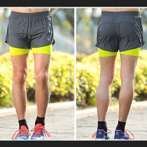 Men Tight Track Shorts