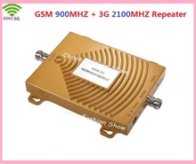GSM/3G 900/2100MHZ Full-duplex Single Port Built-in Power LED Light ALC Mobile Phone Signal Amplifier Repeater